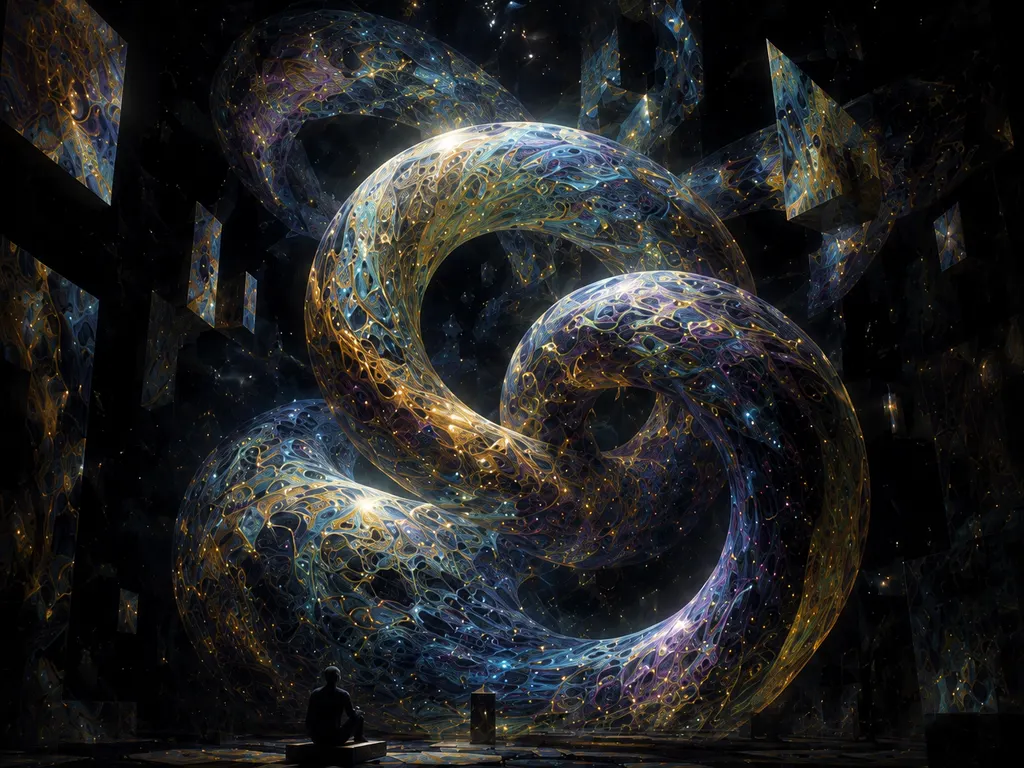 Portrait of The Turning Knot