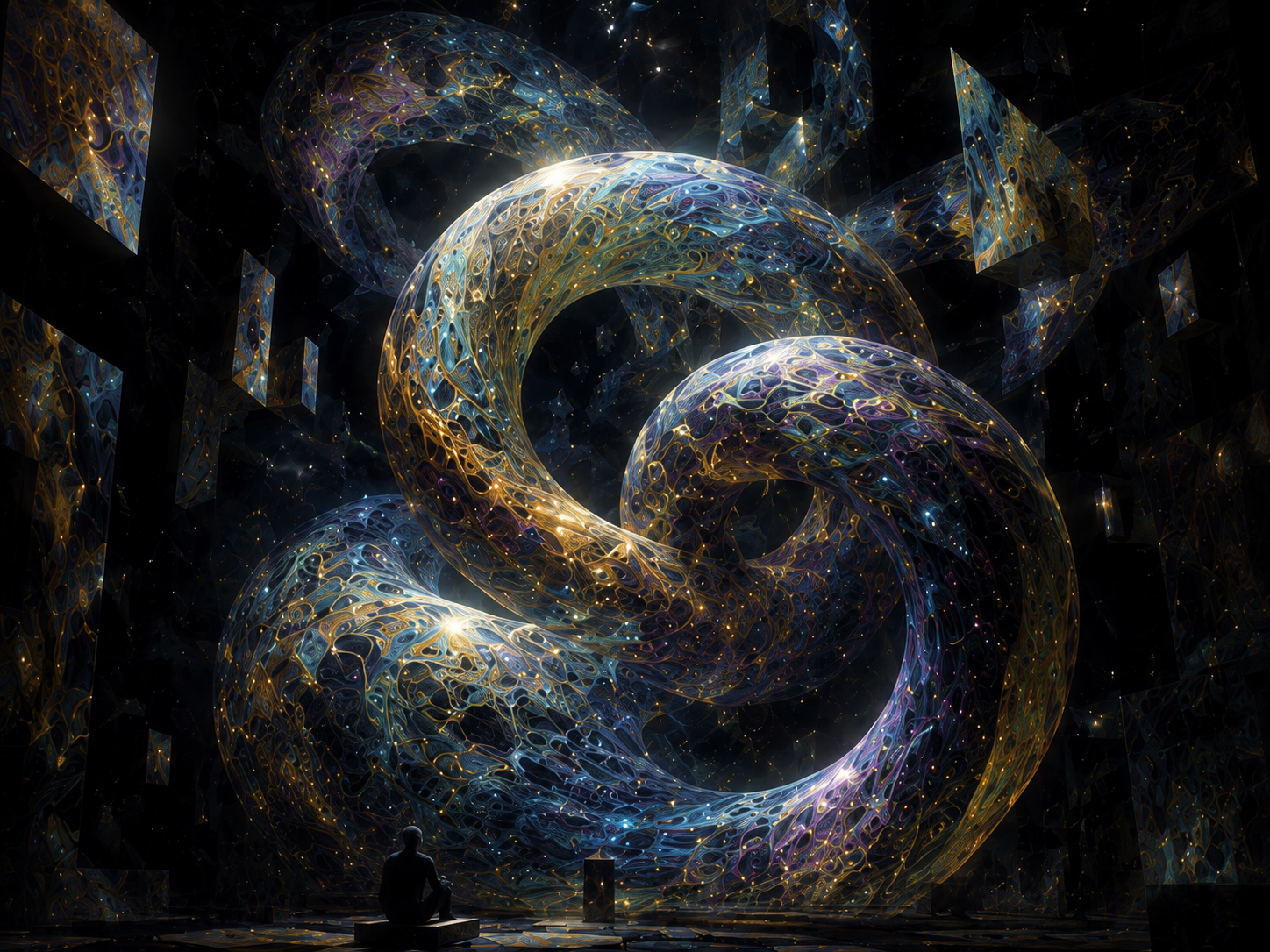 Portrait of The Turning Knot
